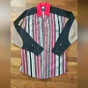 Vintage Men's Panhandle Slim Western Button Down